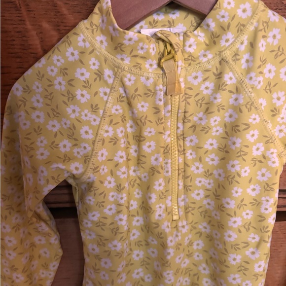 Yellow Floral Kids Top - Picture 2 of 5